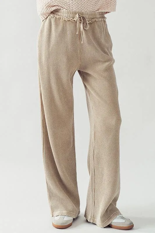 BRAY COZY COMFORT PANTS: BLACK