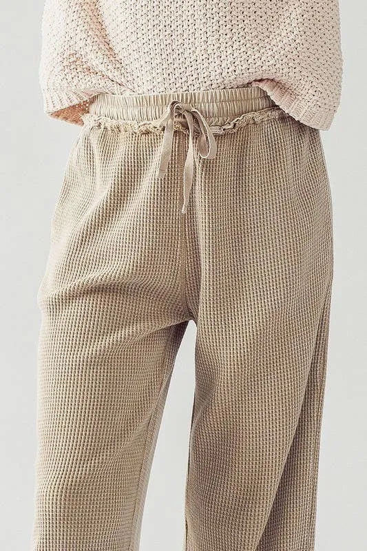 BRAY COZY COMFORT PANTS: BLACK