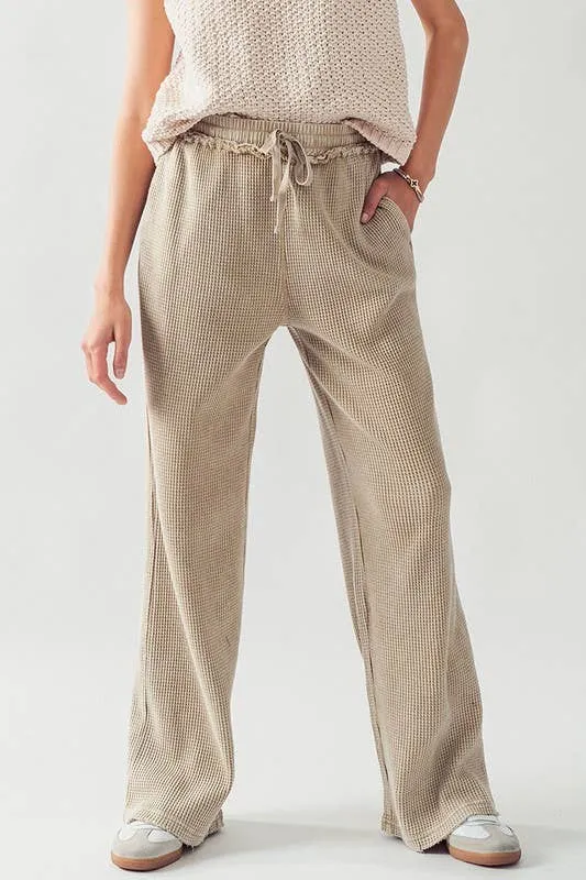 BRAY COZY COMFORT PANTS: BLACK