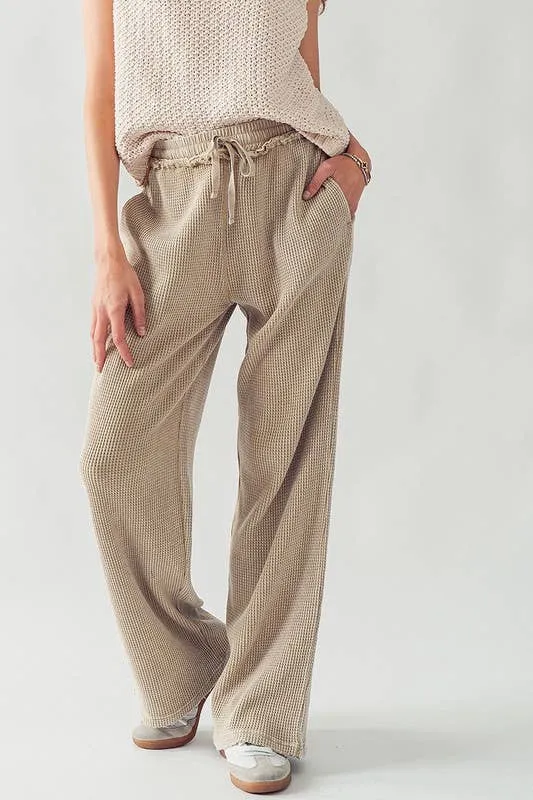 BRAY COZY COMFORT PANTS: BLACK