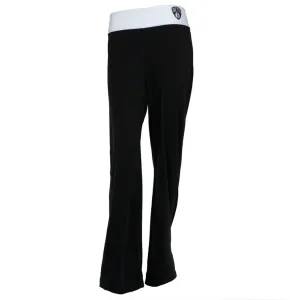 Brooklyn Nets - Flip Down Waistband Logo Juniors Yoga Pants