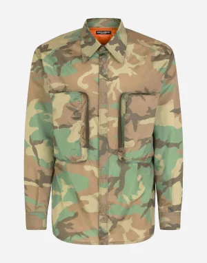Camouflage-Print Shirt
