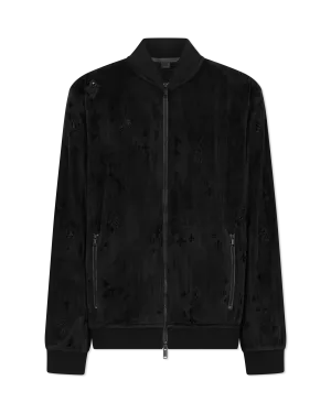 Clavier Velour Bomber Jacket