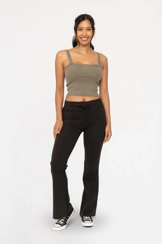 Drawstring Flared Pants – Comfortable & Stylish Casual Fit