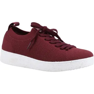 Fit Flop Rally E01 Multi-Knit Trainers Plummy