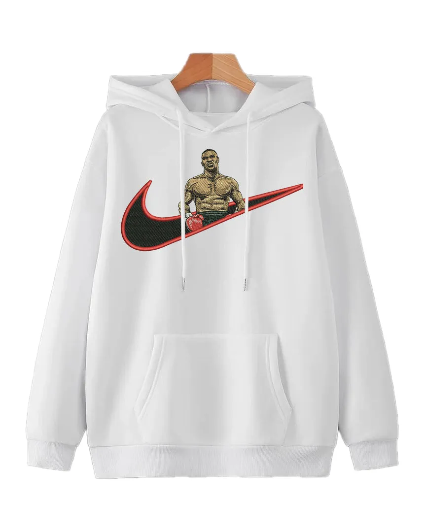 Hoodie Gym Mike Tyson 2 White