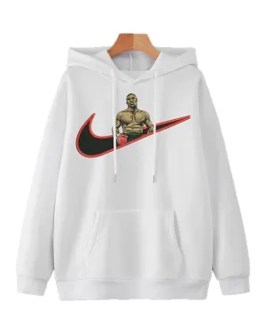 Hoodie Gym Mike Tyson 2 White