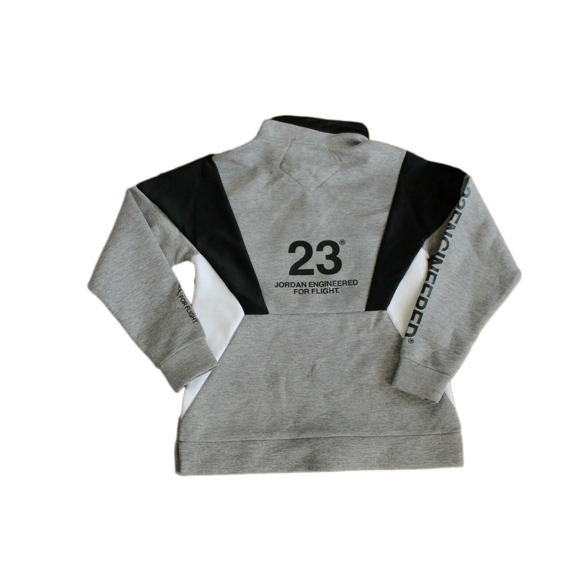 Jordan Air Flight Tech Lite 1/4 Zip Men's Hoodie Grey