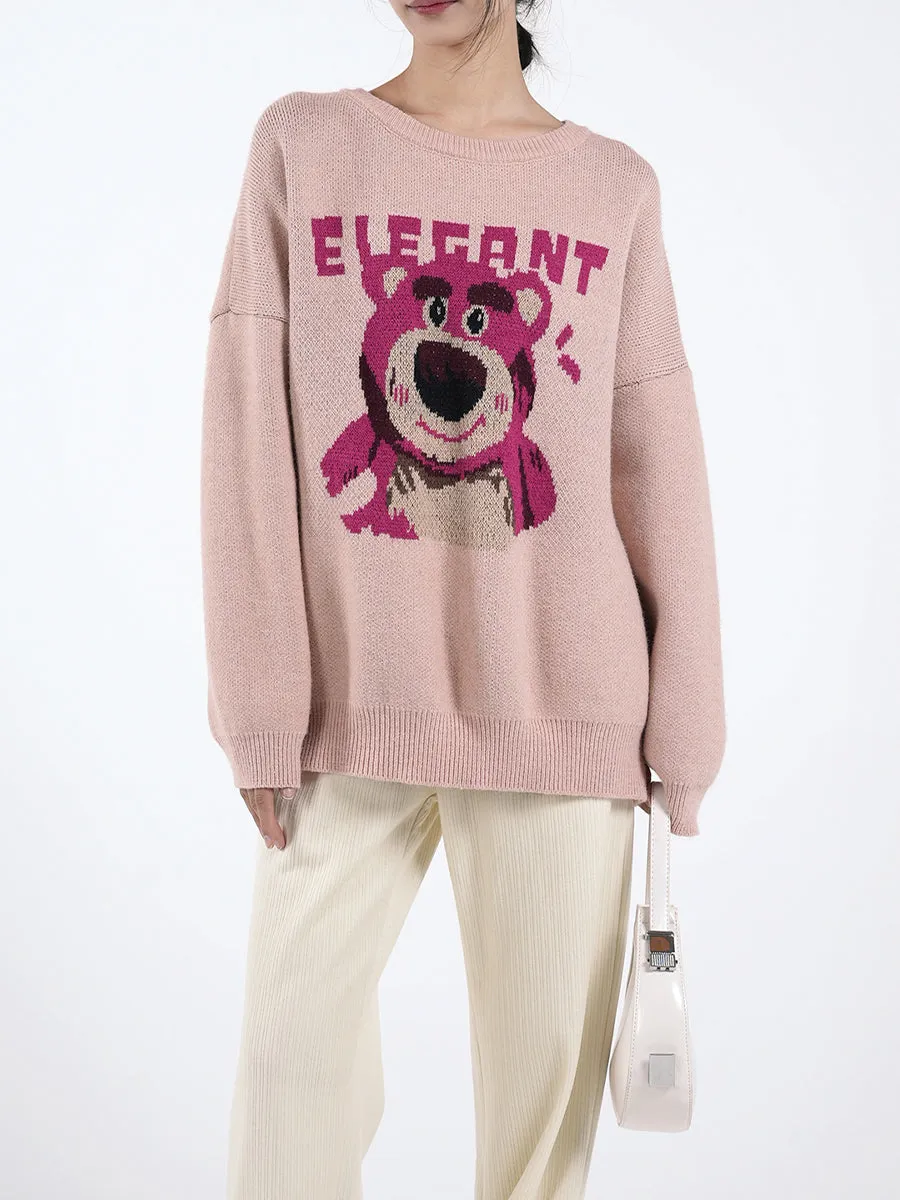 Knitted Sweater Sweatshirt