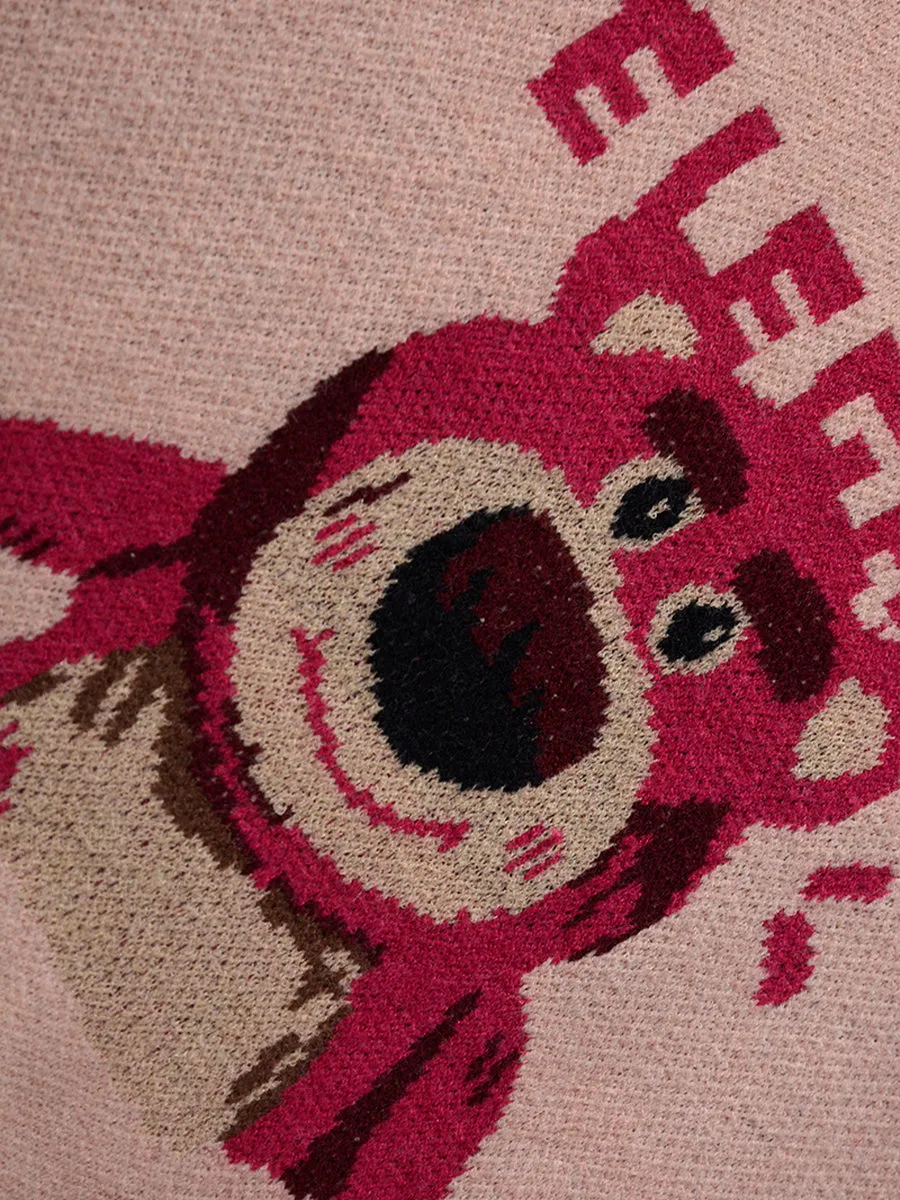 Knitted Sweater Sweatshirt