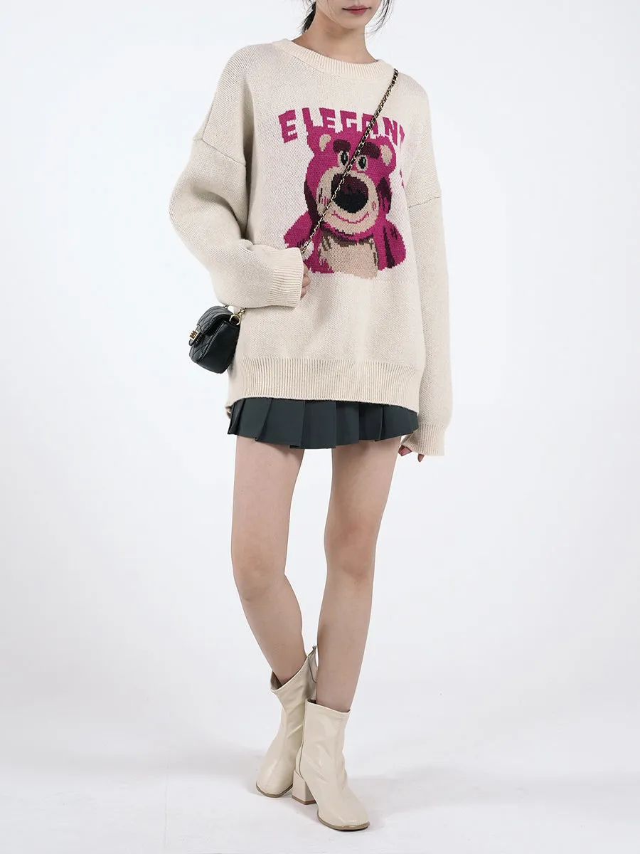 Knitted Sweater Sweatshirt
