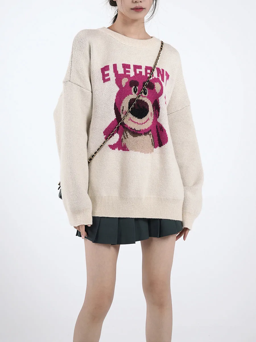Knitted Sweater Sweatshirt