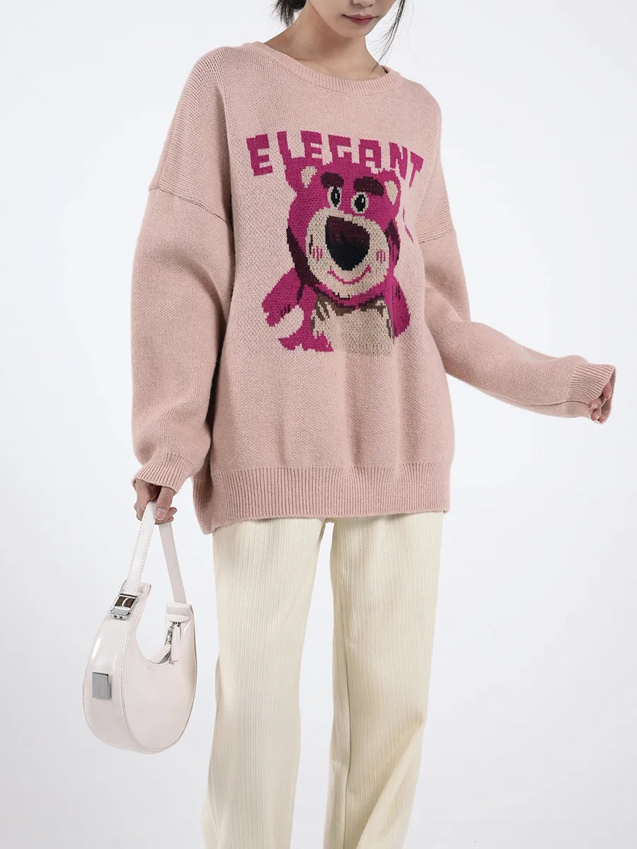 Knitted Sweater Sweatshirt