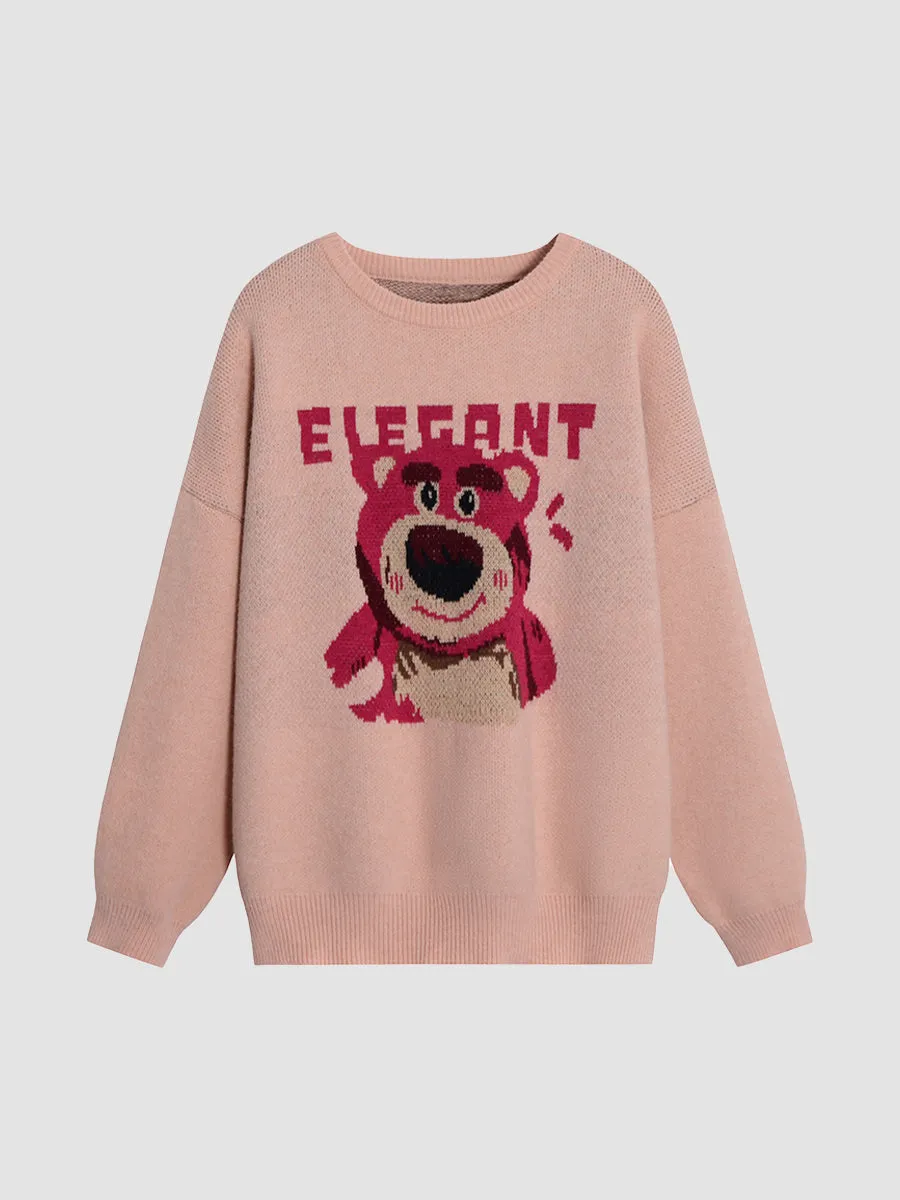 Knitted Sweater Sweatshirt