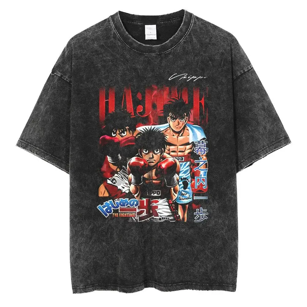 [KUJO] "Champ" Vintage Oversized T Shirt