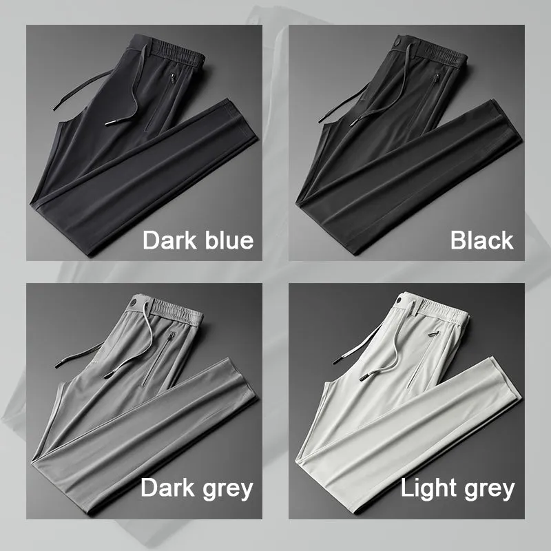 🔥Last day sale 50% OFF 👖 Men's  Ice Silk Sports Casual Pants