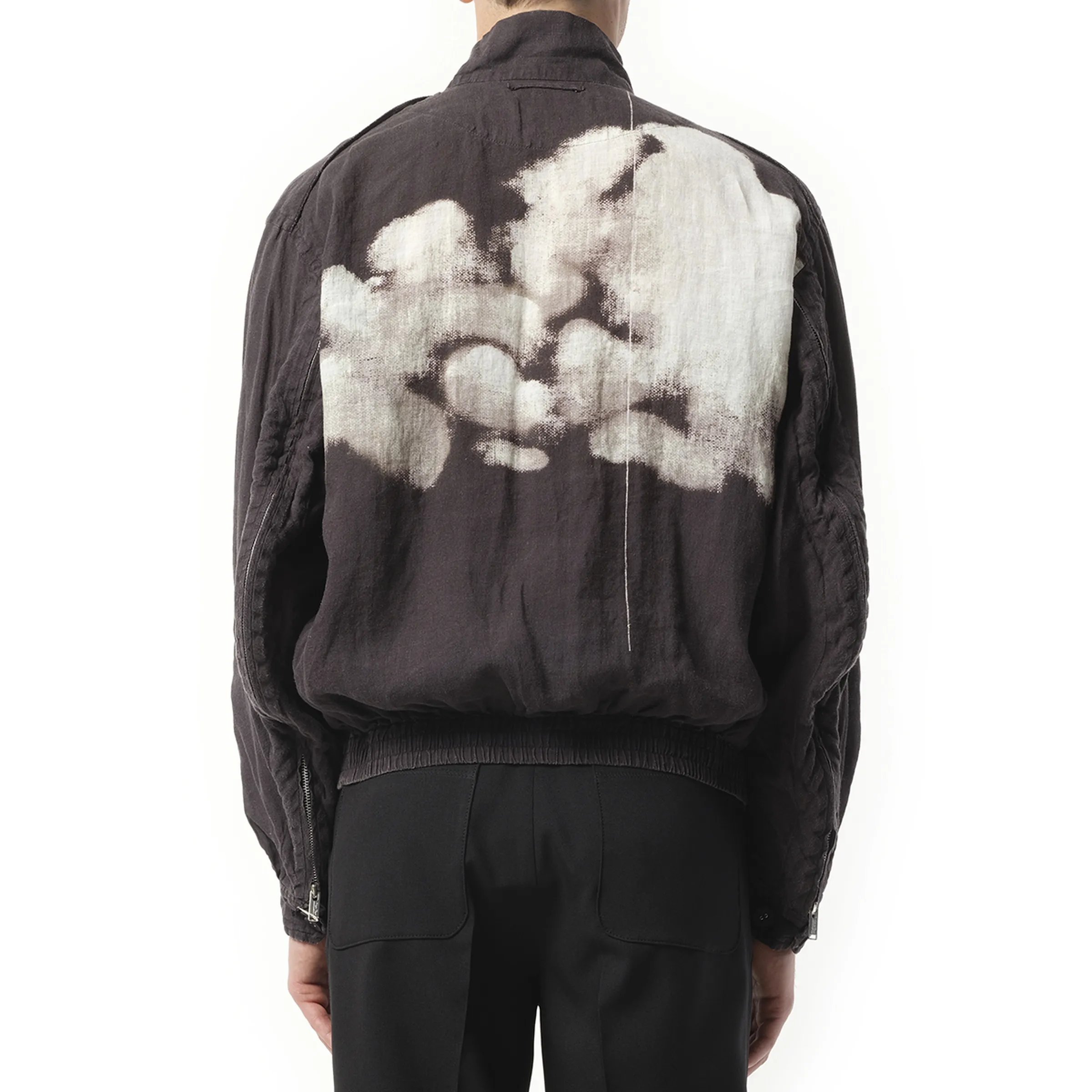 Peace and Tranquility Blouson in Black