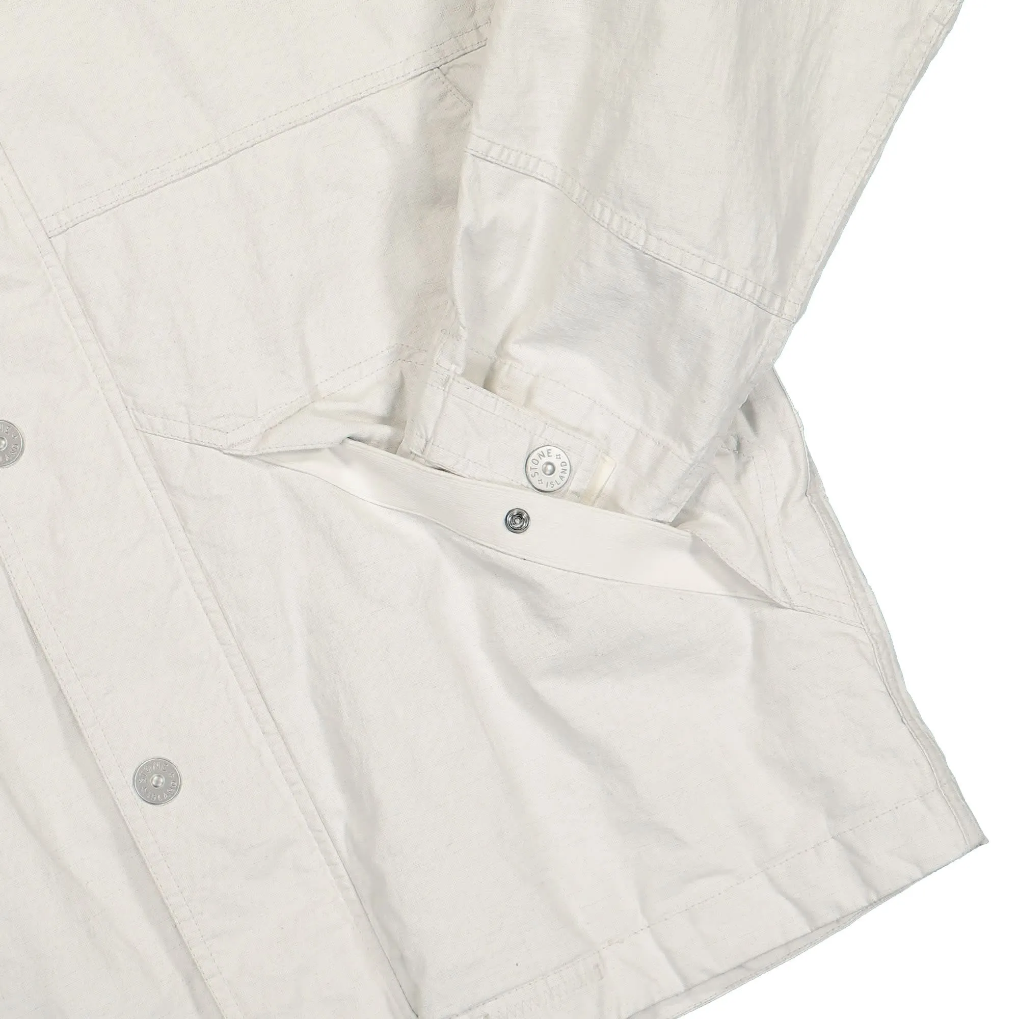 Raw Plated Linen Marina Jacket