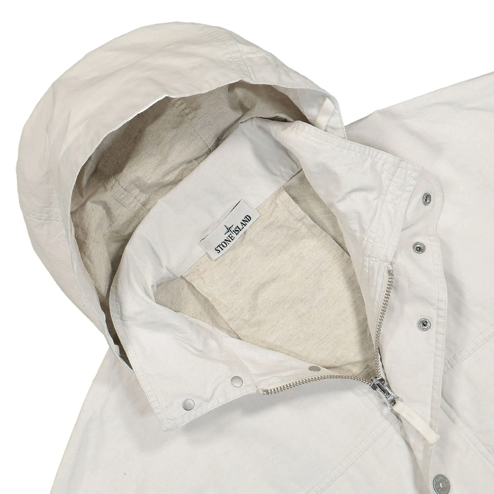 Raw Plated Linen Marina Jacket