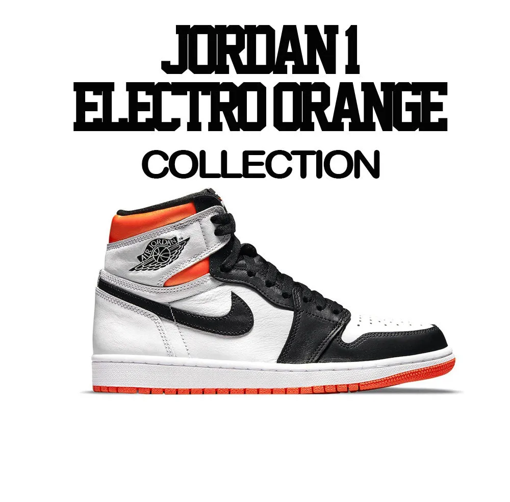 Retro 1 Electro Orange Clean Pair Shirt