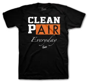 Retro 1 Electro Orange Clean Pair Shirt