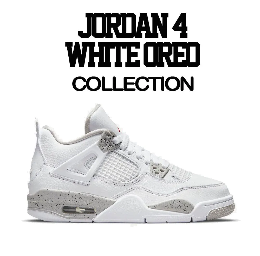 Retro 4 Tech Grey Clean Pair Shirt