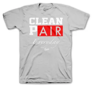 Retro 4 Tech Grey Clean Pair Shirt