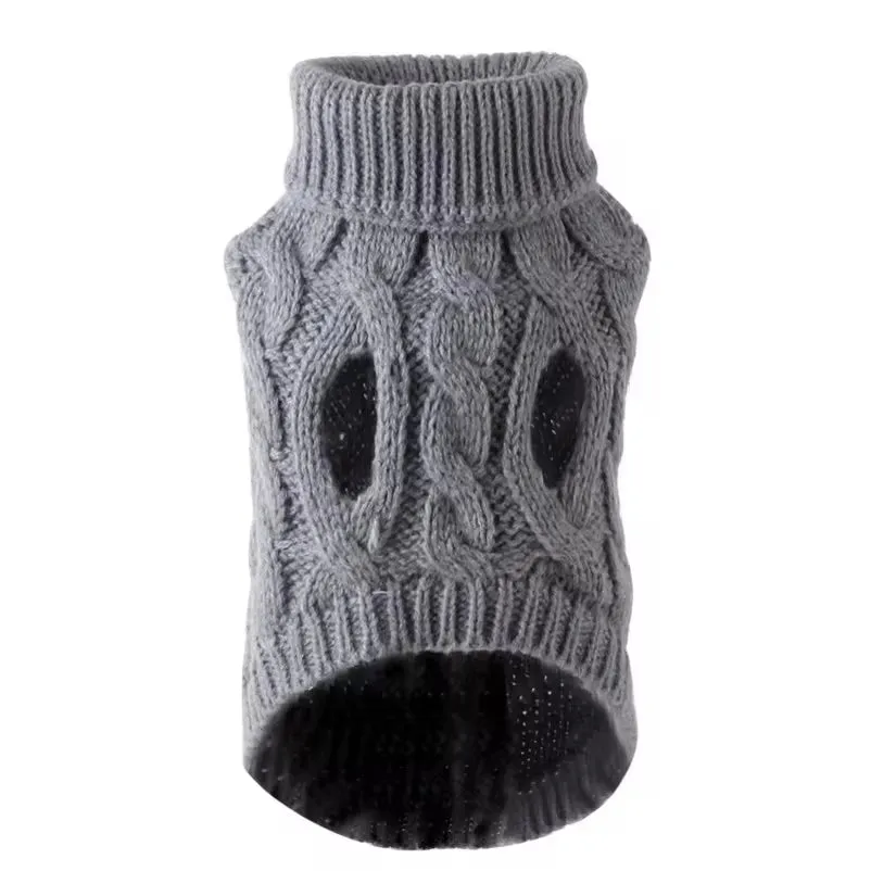 Stay Cozy & Cute with the Perfect Turtleneck Dog Sweater for Small & Medium Pets