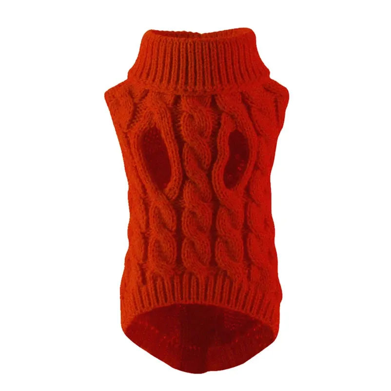 Stay Cozy & Cute with the Perfect Turtleneck Dog Sweater for Small & Medium Pets