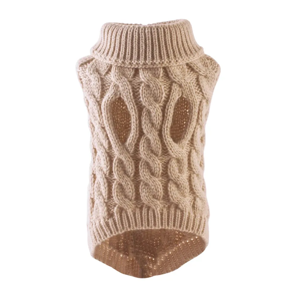 Stay Cozy & Cute with the Perfect Turtleneck Dog Sweater for Small & Medium Pets