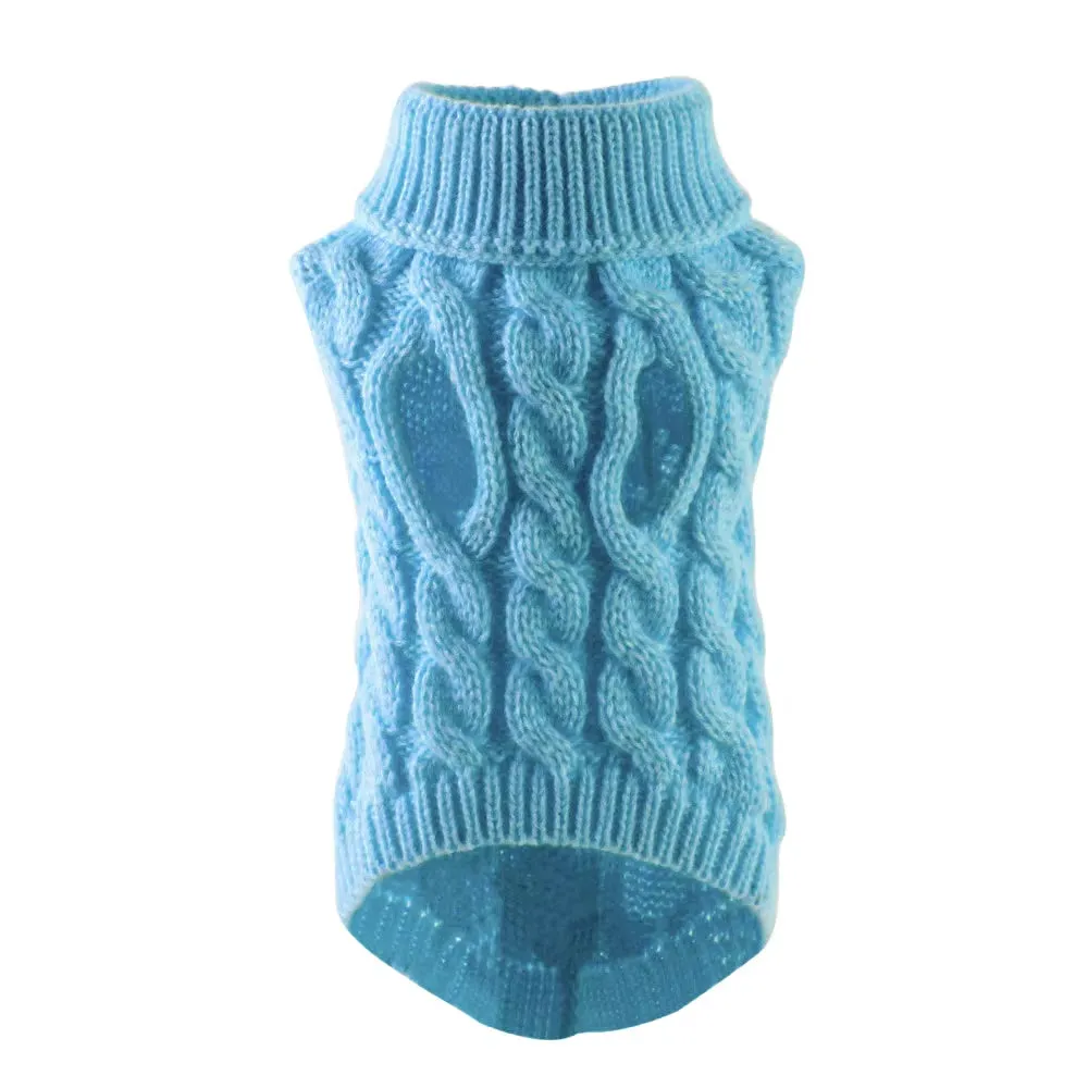 Stay Cozy & Cute with the Perfect Turtleneck Dog Sweater for Small & Medium Pets