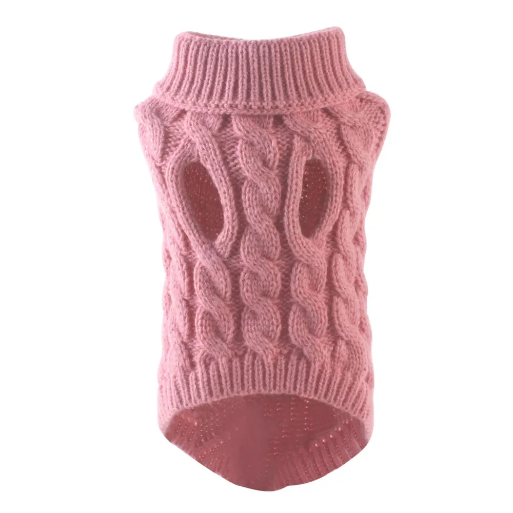 Stay Cozy & Cute with the Perfect Turtleneck Dog Sweater for Small & Medium Pets