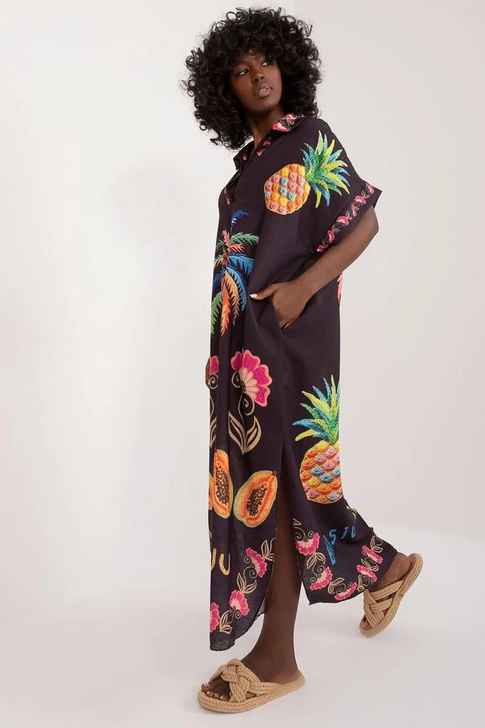Summer Breezy Beachside Vibe Pocket Dress