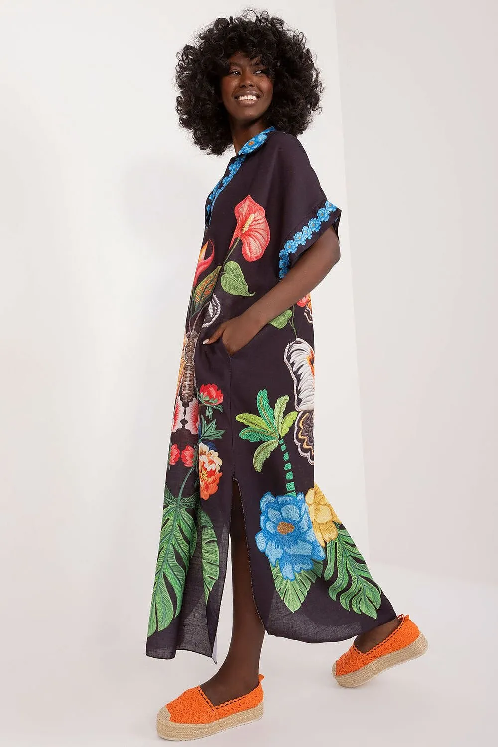 Summer Breezy Beachside Vibe Pocket Dress