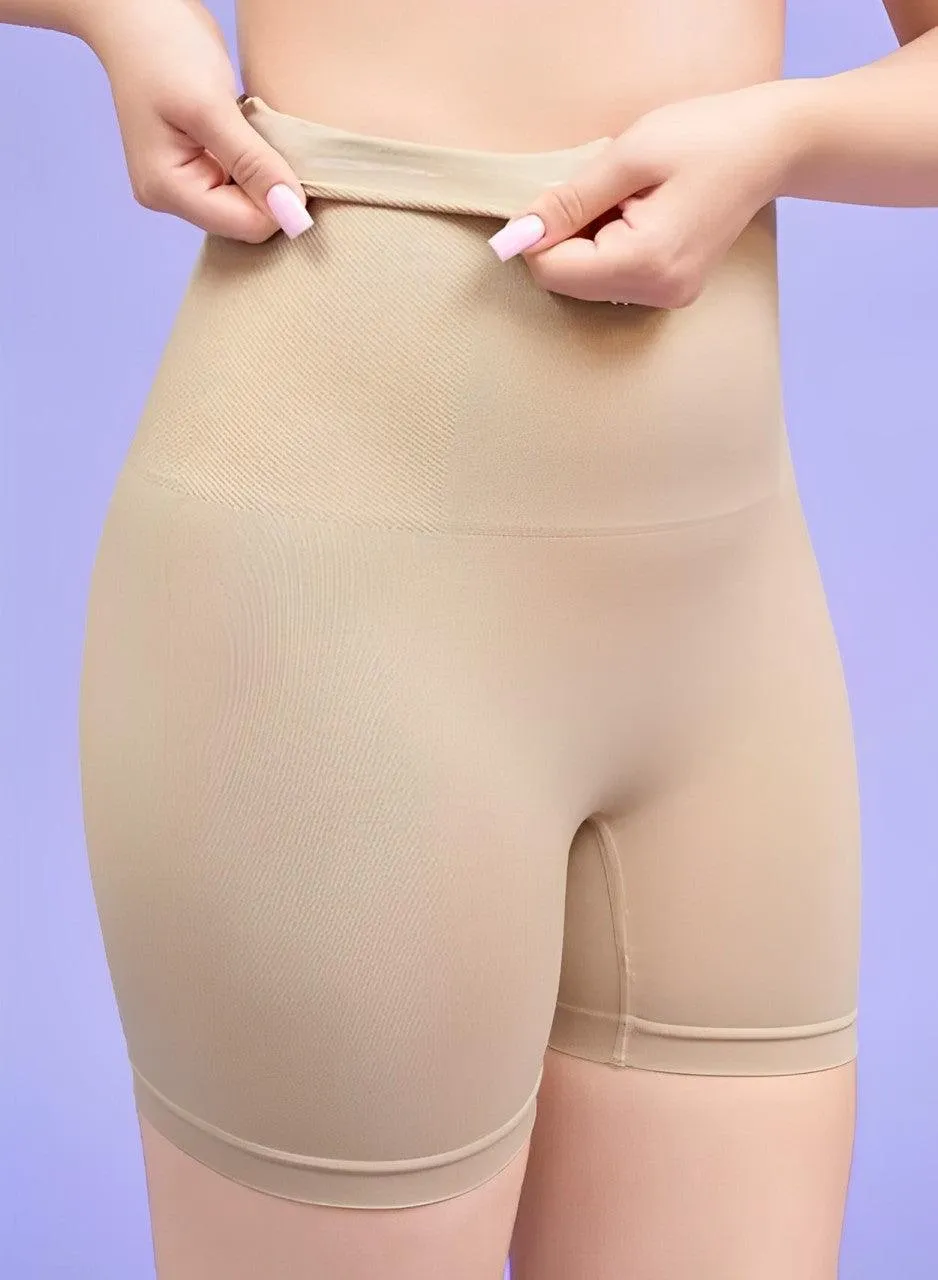 Tummy Tucker Women's High Waist Shapewear for Women, Tummy Shaper Comfortable Seamless Shapewear (Free Size)