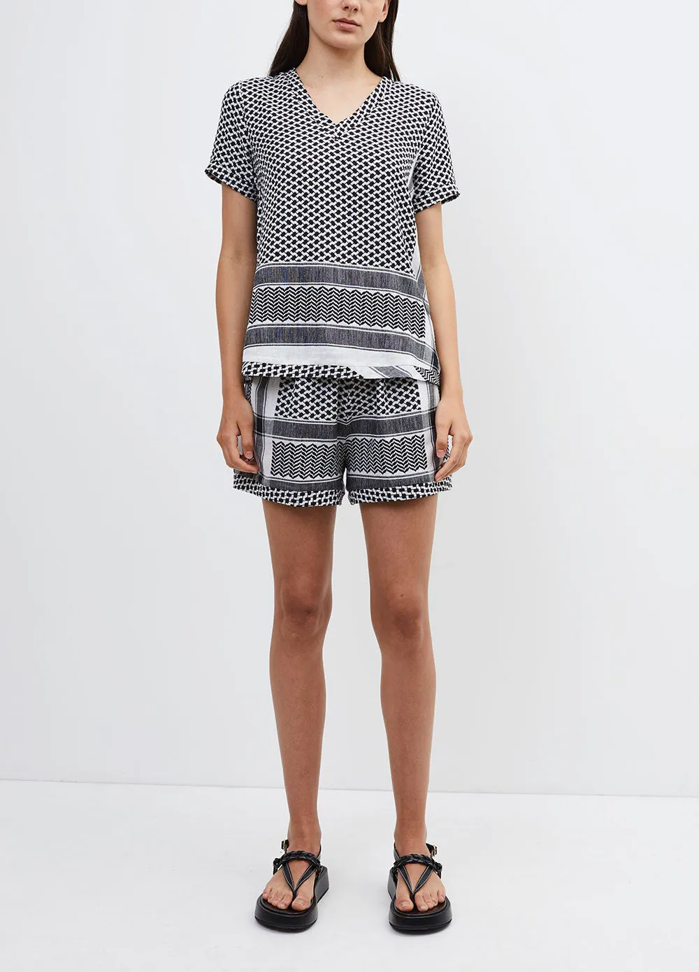 V Short-sleeve Shirt