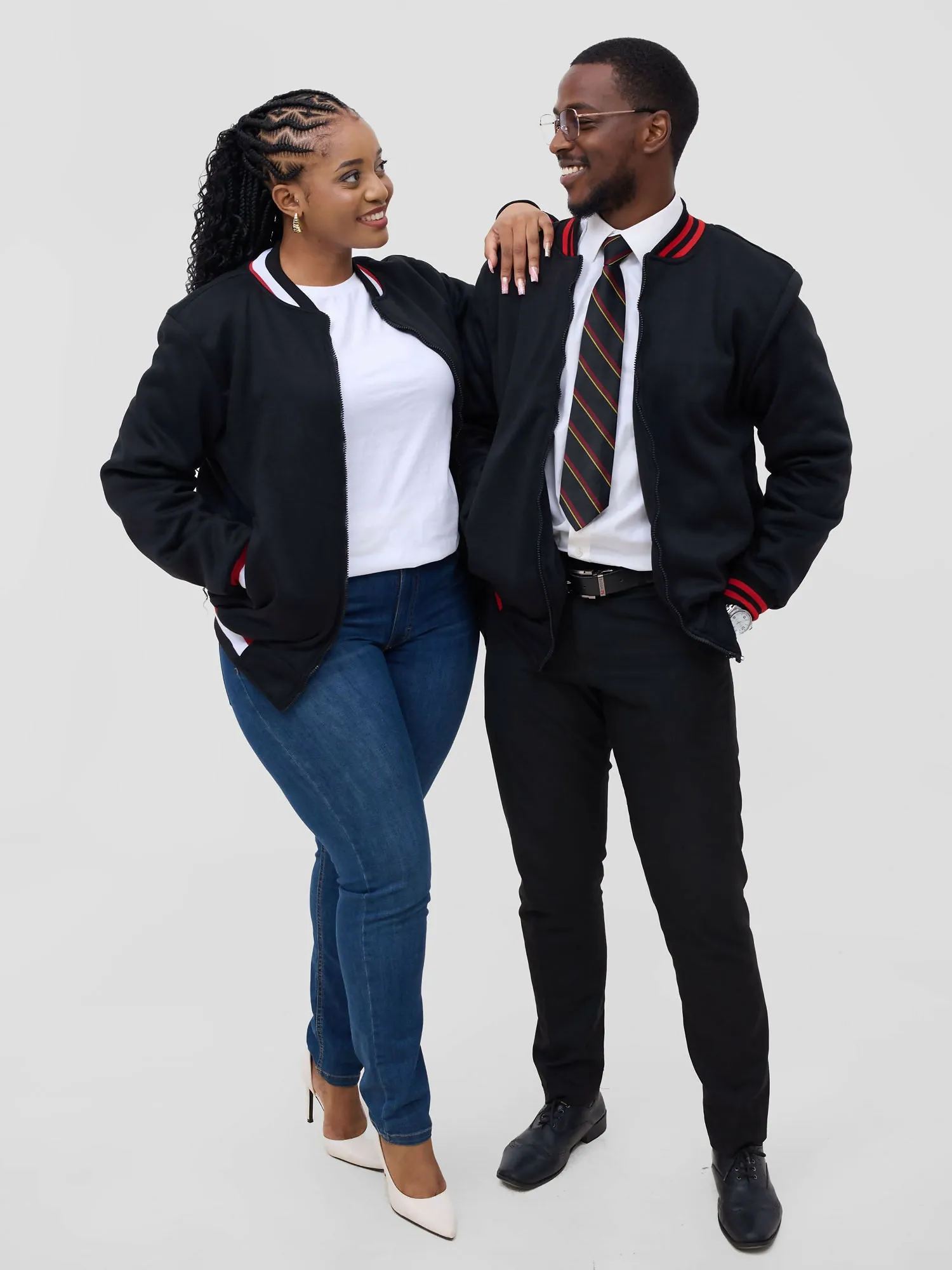 Varsistyle Jackets Unisex - Red / White