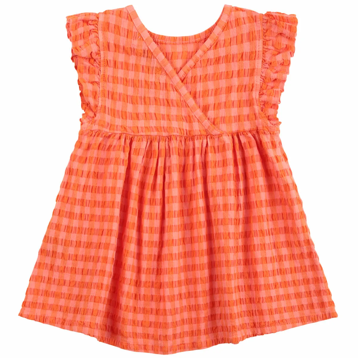Vichy Woven Baby Dress by Bobo Choses