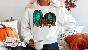 Western Pumpkins Happy Fall Y'all Sweater