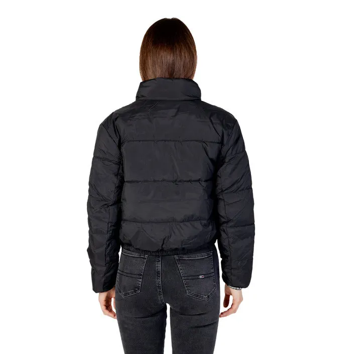 Women's All Black Sleek Jacket by Tommy Hilfiger Jeans